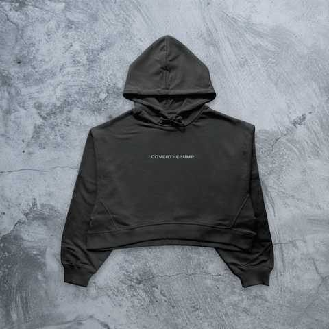 Quadfather Crop Hoodie