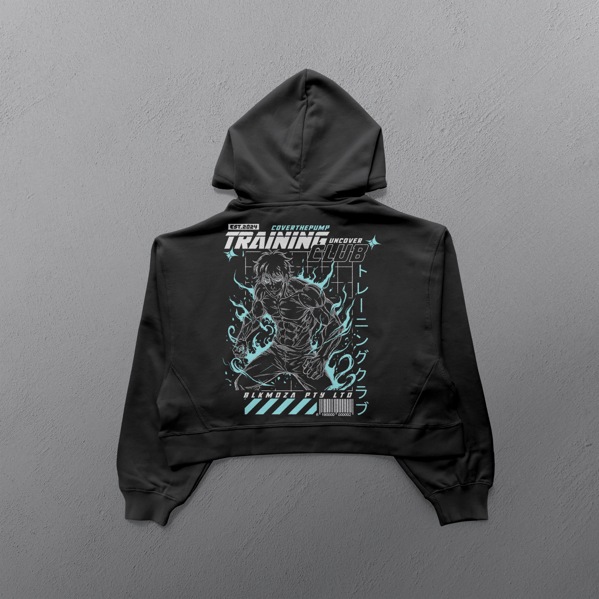 Baki Crop Hoodie