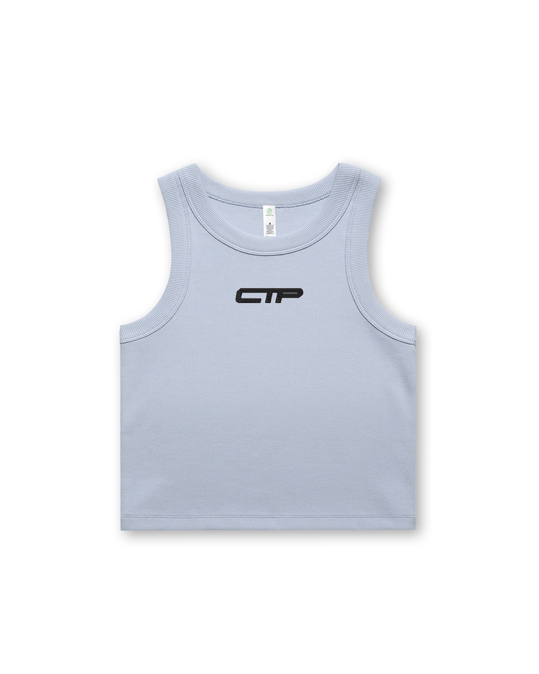 RIB CROP TANK IN MIST
