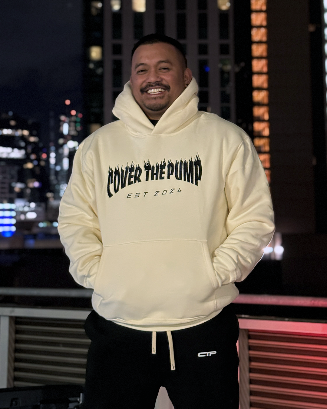 Inferno Embroidered Hoodie