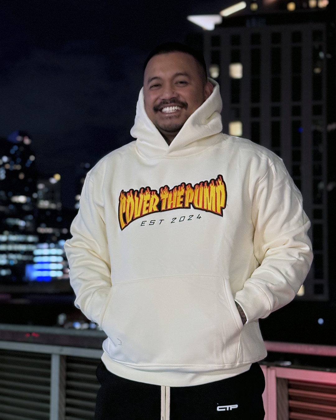 Inferno Embroidered Hoodie