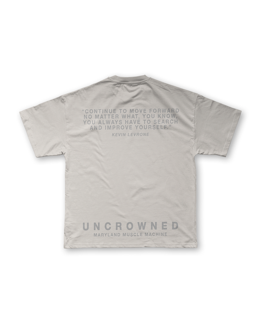 UNCROWNED OVERSIZED TEE IN SAND DRIFT