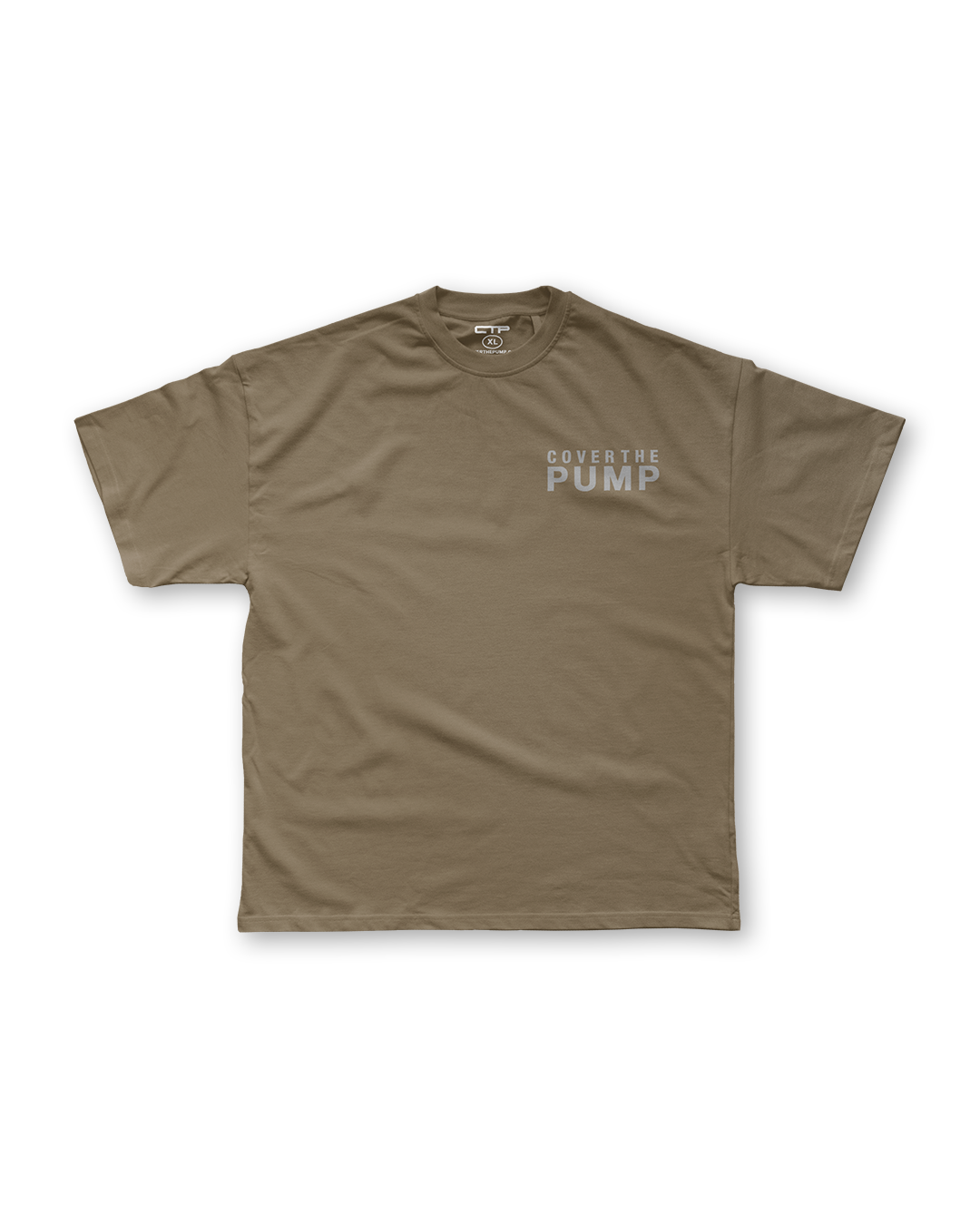 UNCROWNED OVERSIZED TEE IN TIMBER