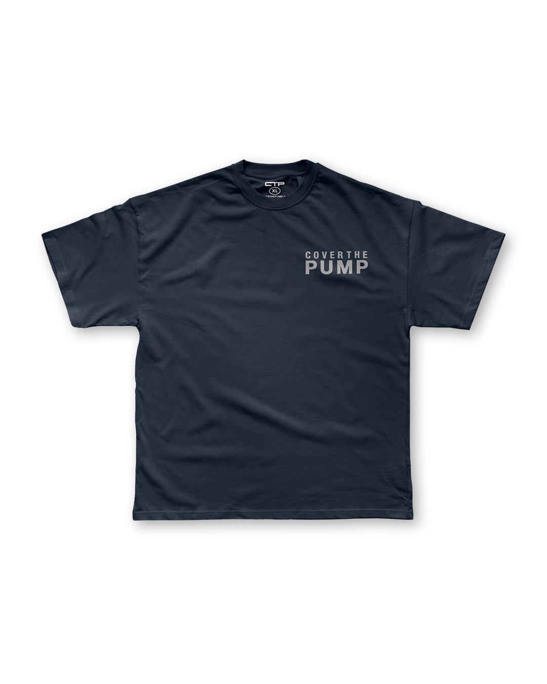 UNCROWNED OVERSIZED TEE IN NAVY
