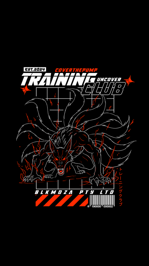 Training Club x Nine Tails Oversized Tee