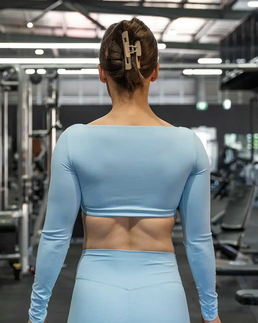 CTP “ESSENCE” SCRUNCH LEGGINGS IN ICE COVERTHEPUMP