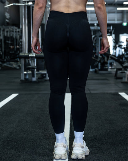 CTP “ELECTRA” SEAMLESS SCRUNCH LEGGINGS IN CHARCOAL