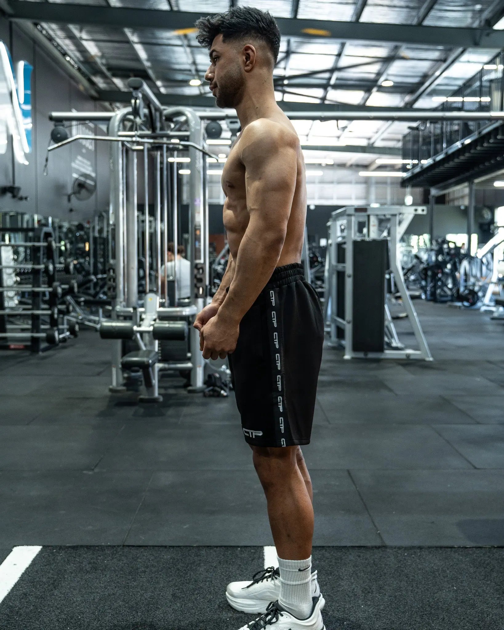 CTP ICON SHORTS IN BLACK COVERTHEPUMP