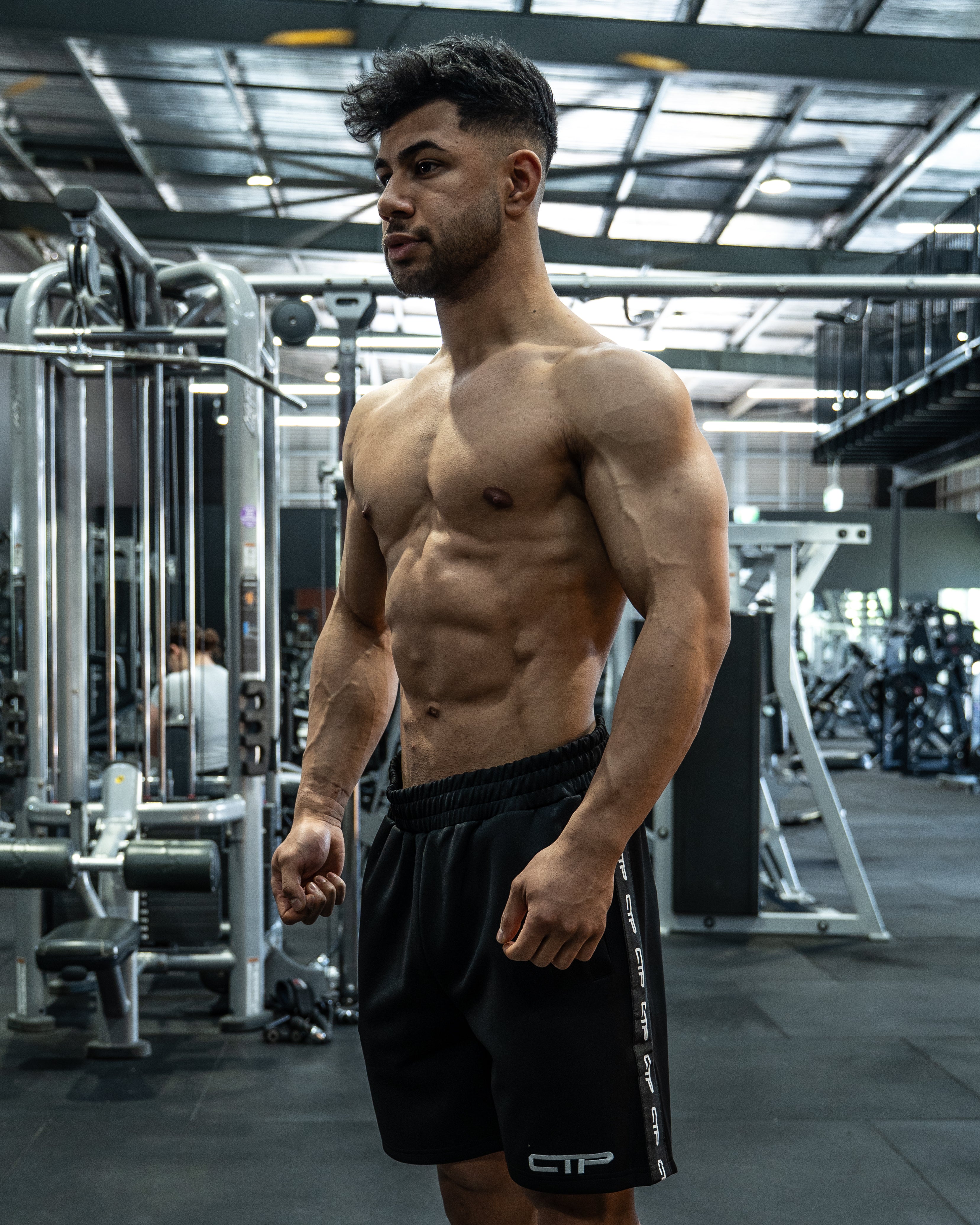 CTP ICON SHORTS IN BLACK