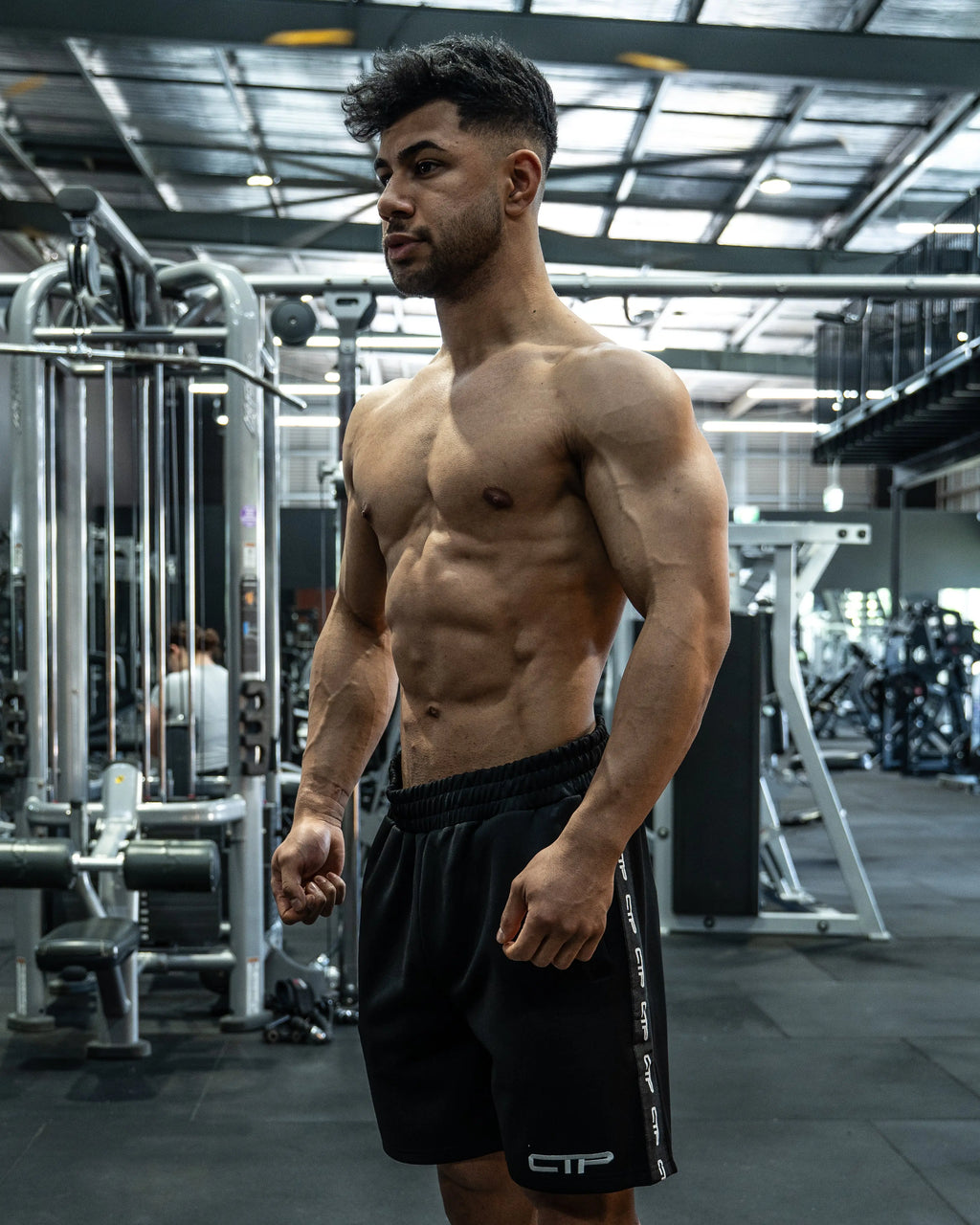 CTP ICON SHORTS IN BLACK COVERTHEPUMP