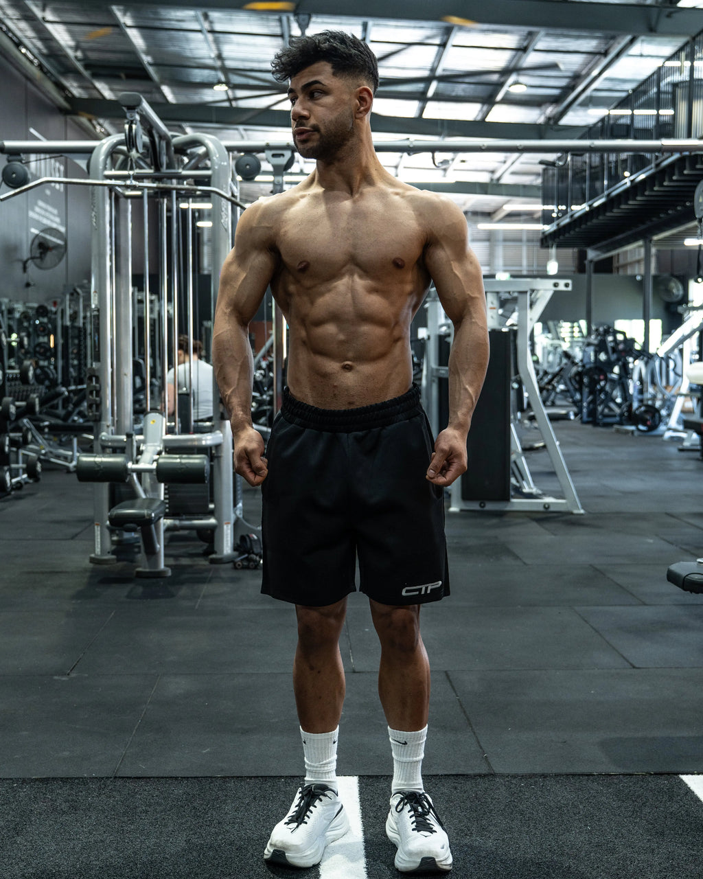 CTP ICON SHORTS IN BLACK COVERTHEPUMP