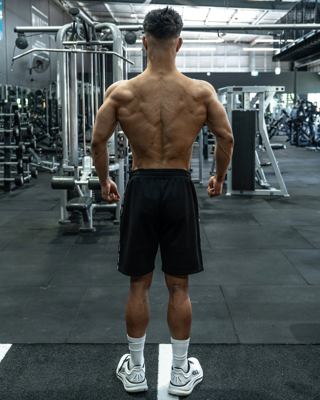 CTP ICON SHORTS IN BLACK COVERTHEPUMP