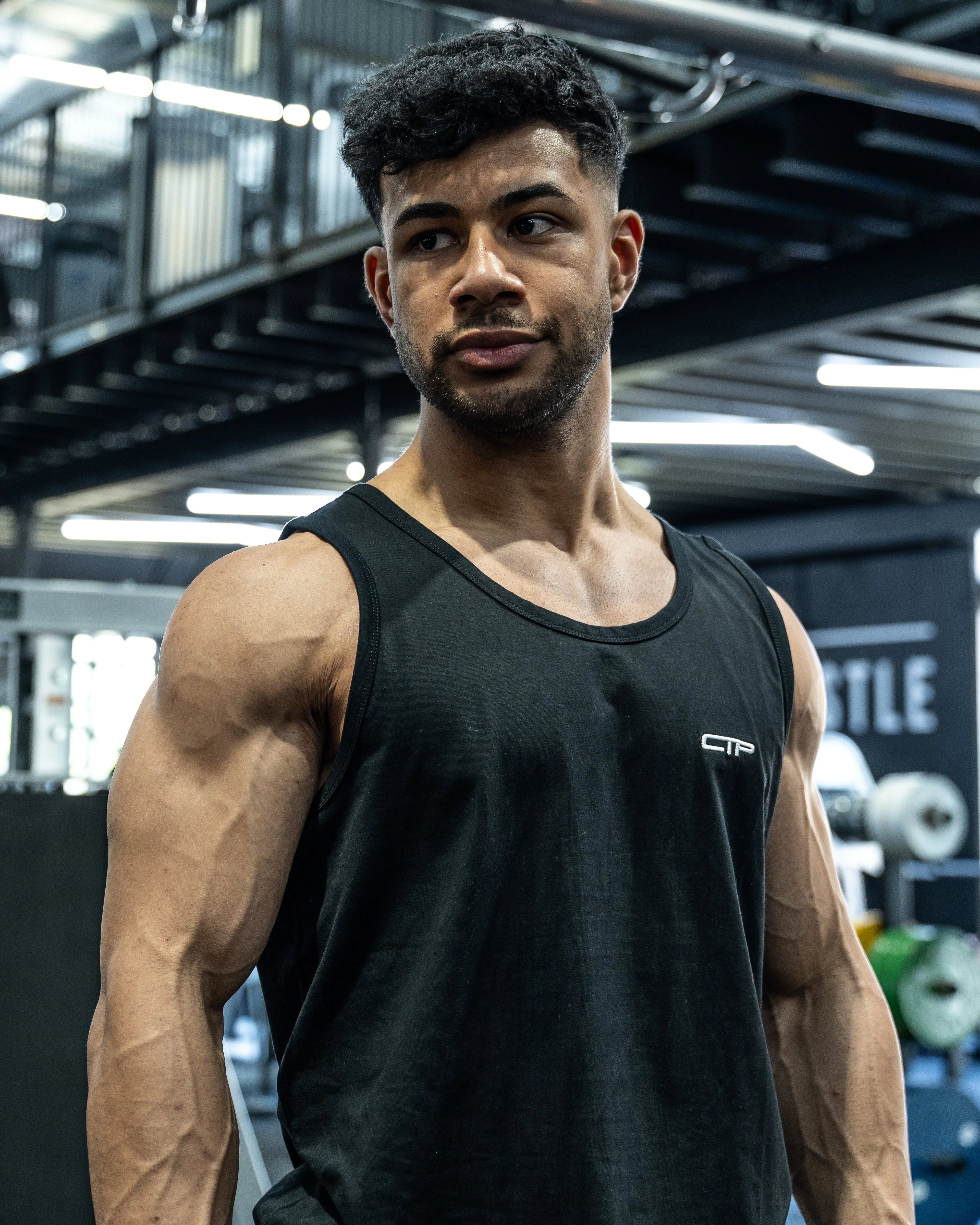 CTP ICON TANK IN BLACK COVERTHEPUMP