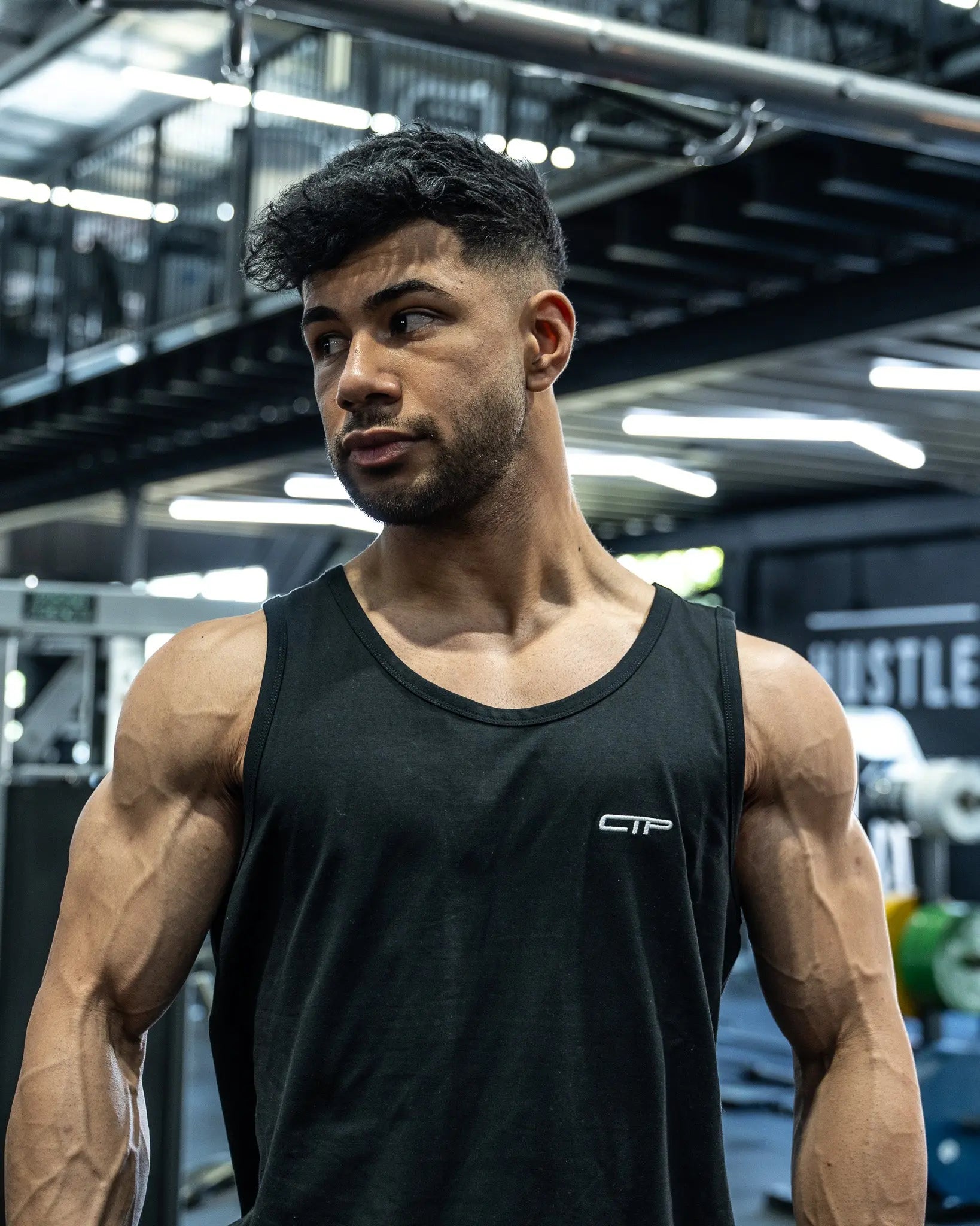 CTP ICON TANK IN BLACK COVERTHEPUMP