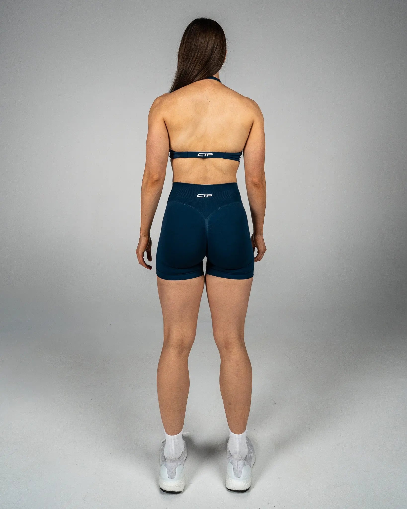 CTP “VEGA” SEAMLESS TWIST BRA IN SAPPHIRE COVERTHEPUMP