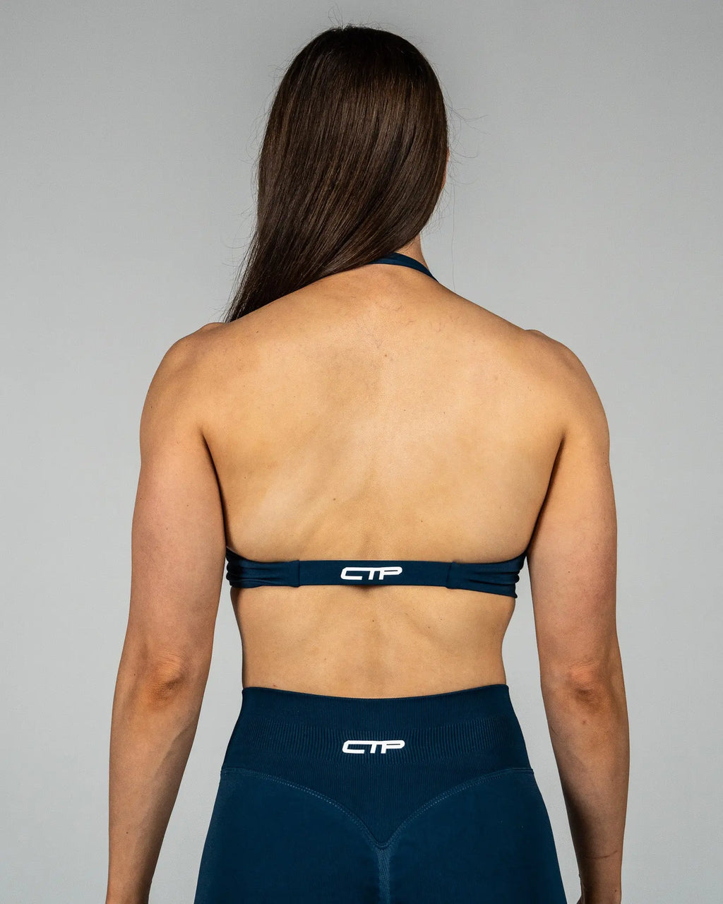 CTP “VEGA” SEAMLESS TWIST BRA IN SAPPHIRE COVERTHEPUMP