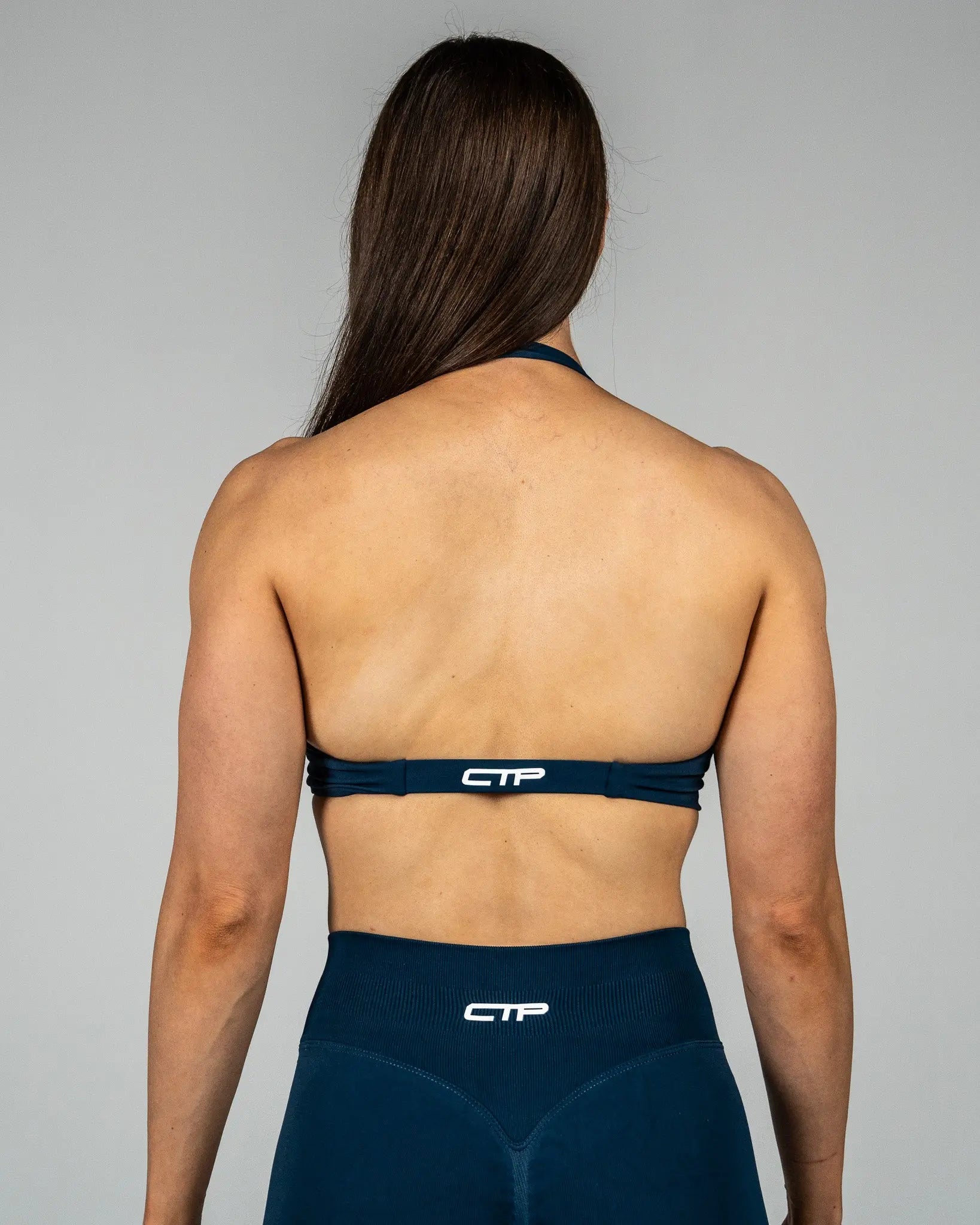 CTP “VEGA” SEAMLESS TWIST BRA IN SAPPHIRE COVERTHEPUMP