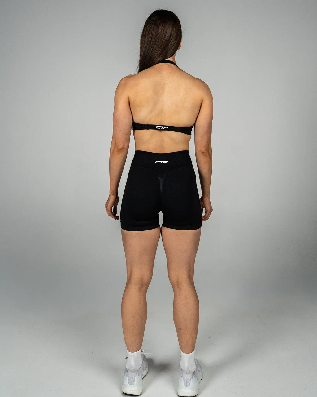 CTP “VEGA” SEAMLESS TWIST BRA IN RAVEN COVERTHEPUMP