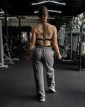 Recover Wide Leg Sweatpants In Pebble Grey COVERTHEPUMP