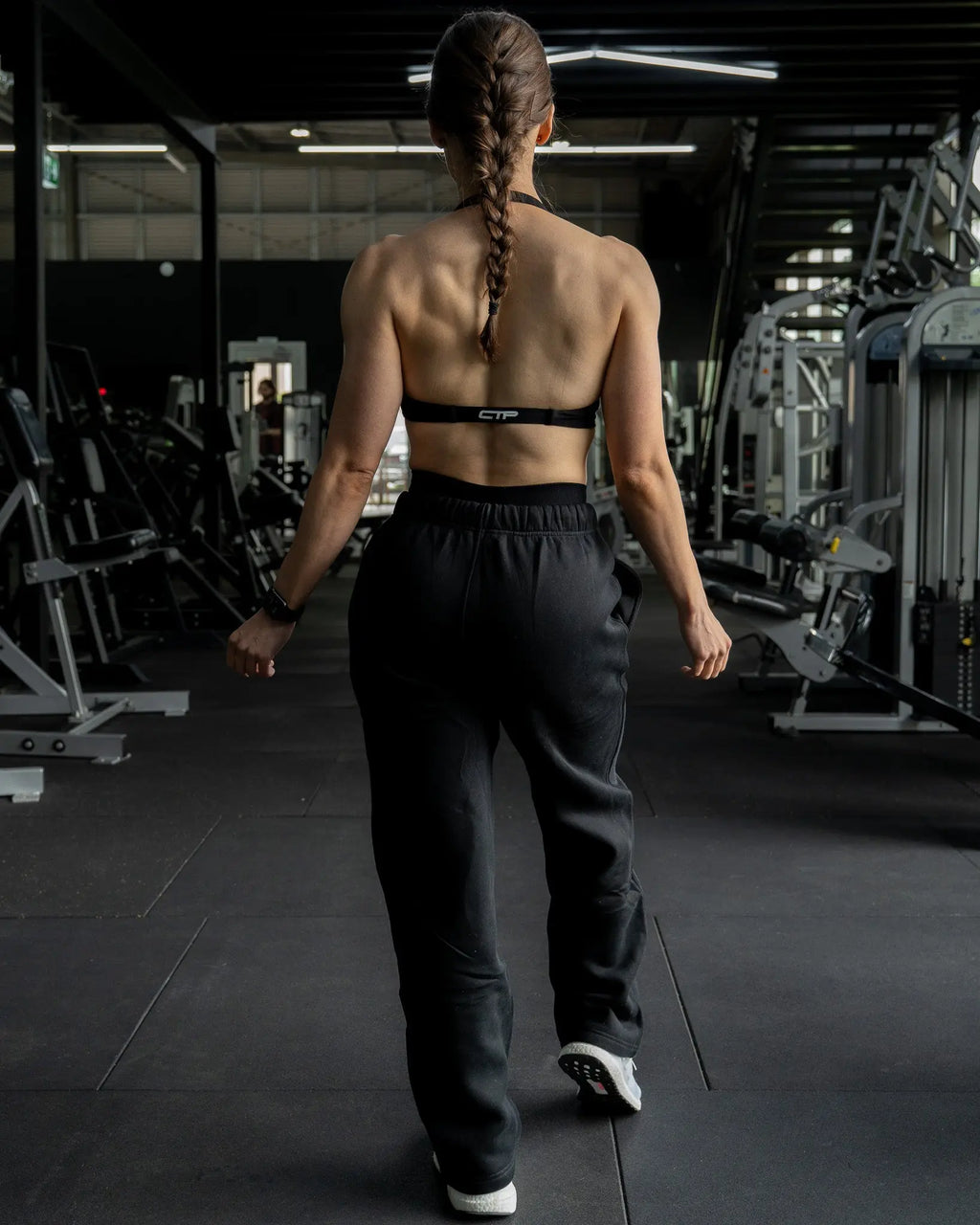 Recover Wide Leg Sweatpants In Midnight Black COVERTHEPUMP