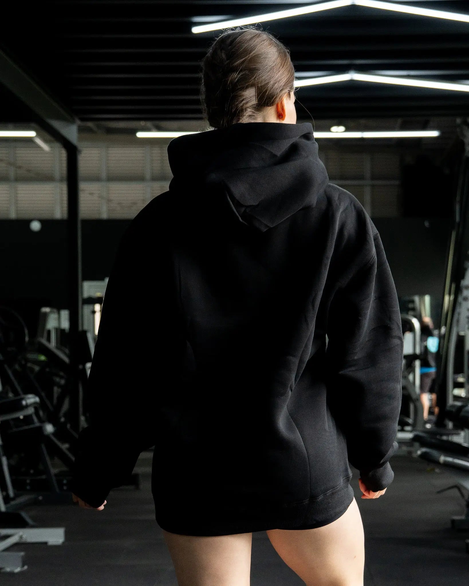 EMBROIDERED "INFERNO" UNISEX HOODIE IN BLACK X  YELLOW FLAMES COVERTHEPUMP