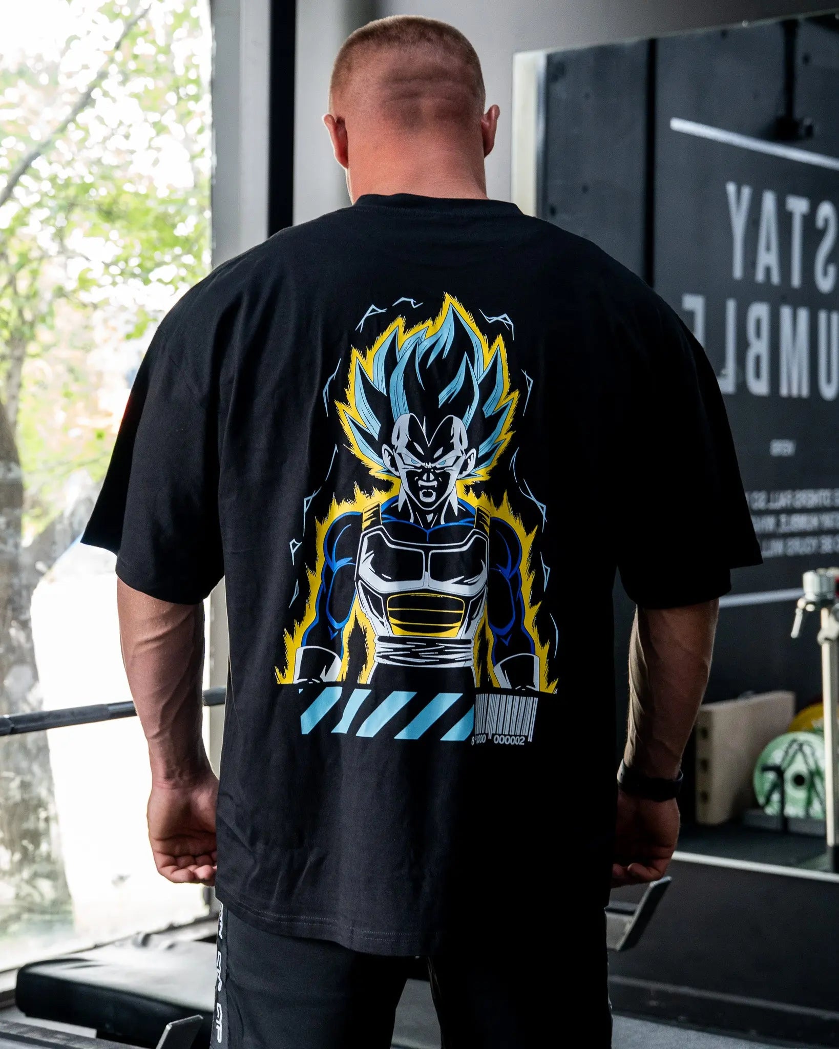 CTP x DBZ: VEGETA – Royal Blood Oversized Tee COVERTHEPUMP