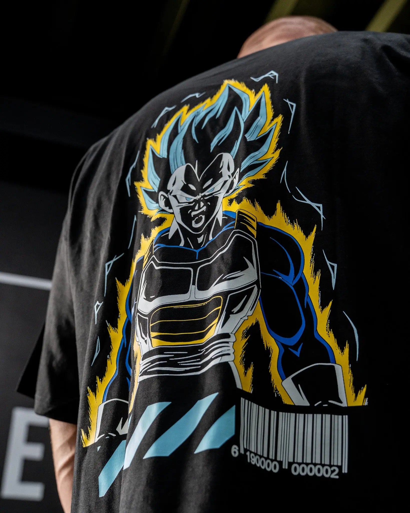 CTP x DBZ: VEGETA – Royal Blood Oversized Tee COVERTHEPUMP