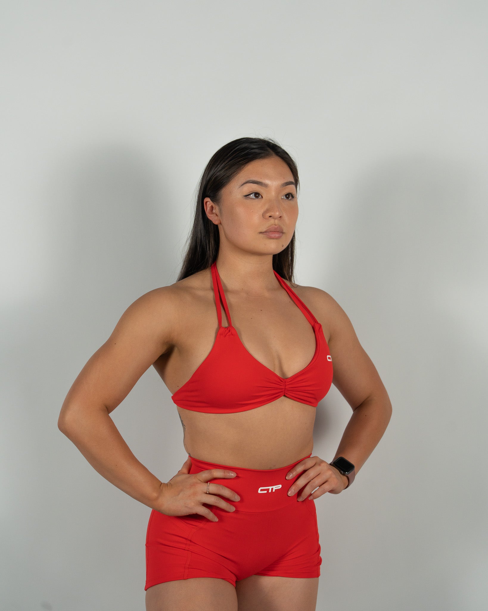 CTP “ASTRA” SPORTS BRA IN CHILLI COVERTHEPUMP