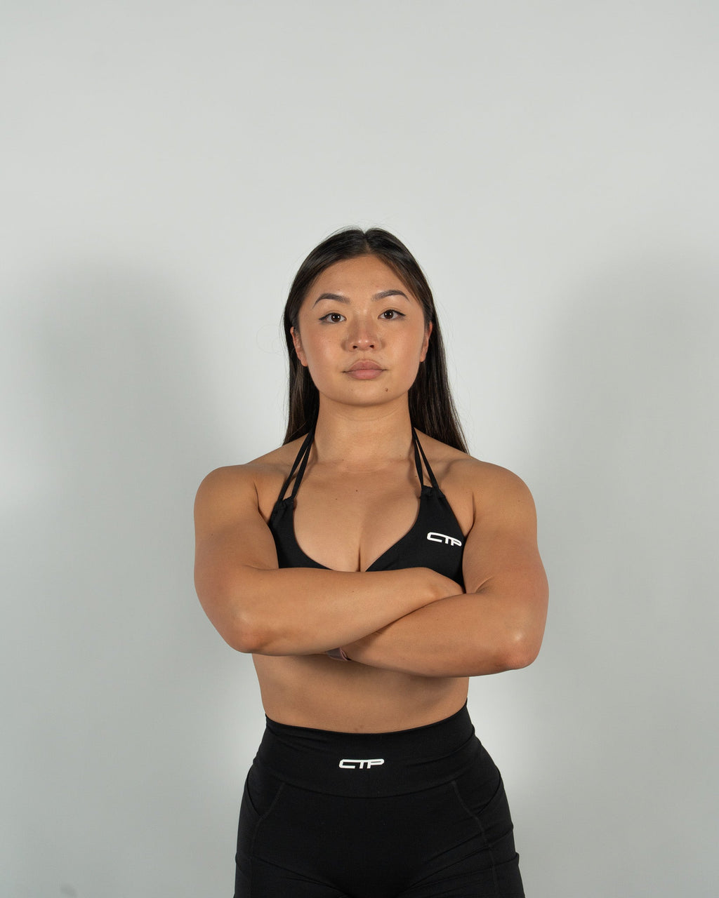 CTP “ASTRA” SPORTS BRA IN RAVEN COVERTHEPUMP