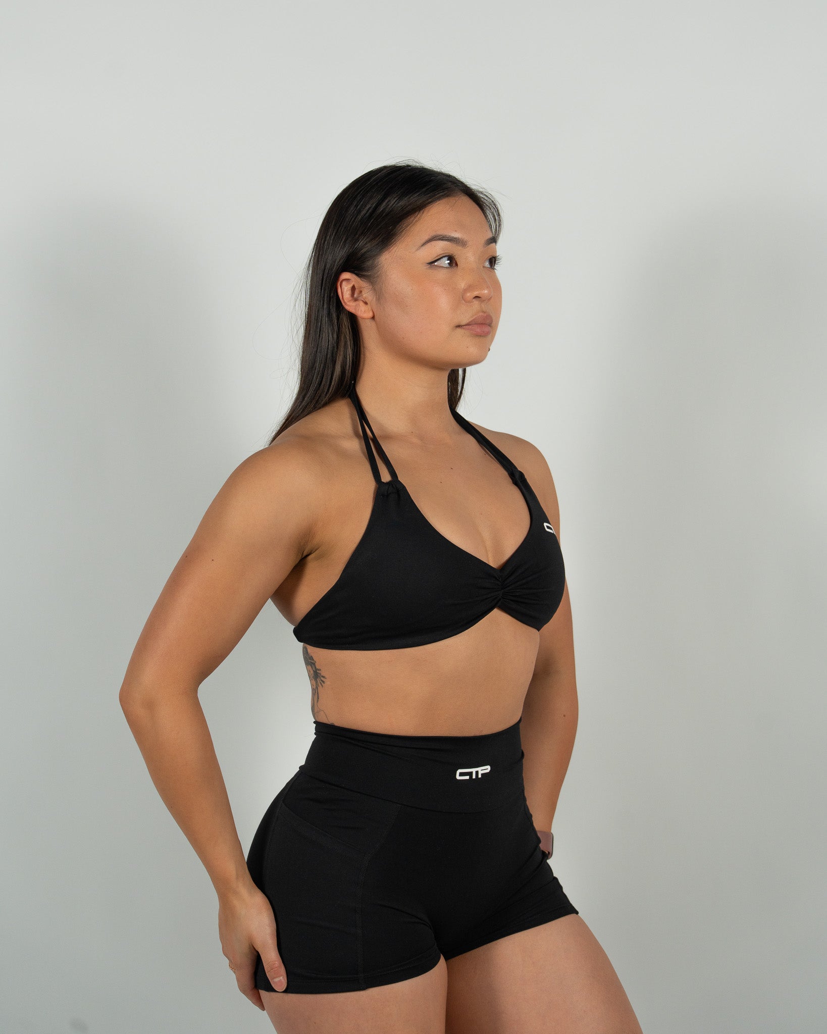 CTP “ASTRA” SPORTS BRA IN RAVEN COVERTHEPUMP