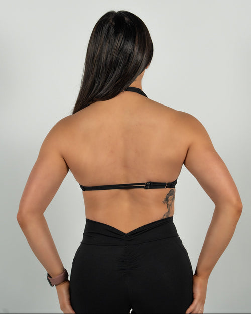 CTP “ASTRA” SPORTS BRA IN RAVEN COVERTHEPUMP