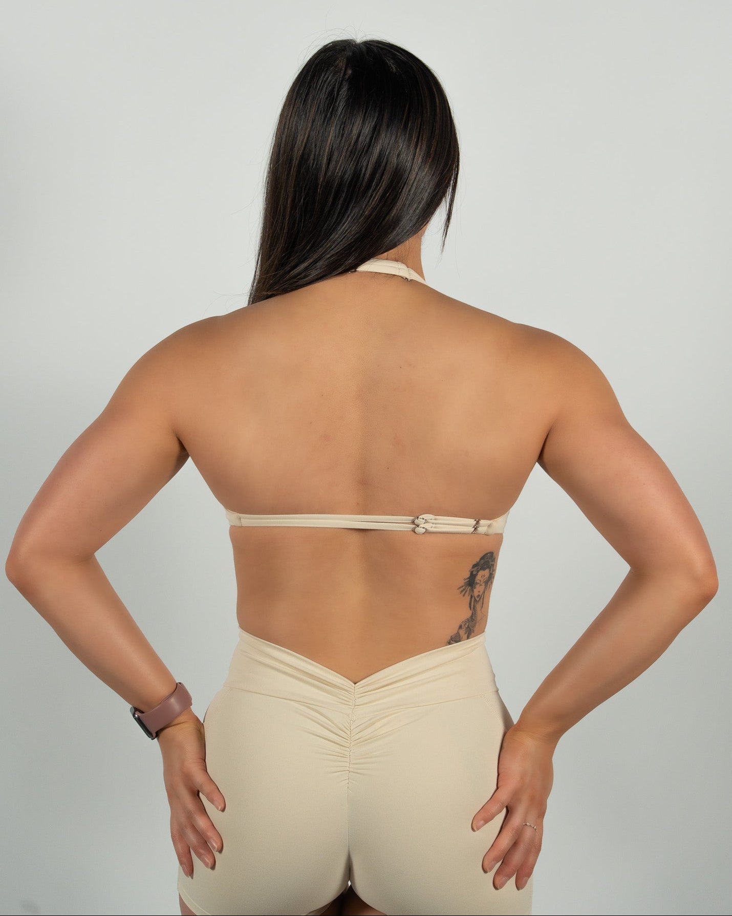 CTP “ASTRA” SPORTS BRA IN CREAM COVERTHEPUMP