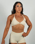 CTP “ELEVATE” SPORTS BRA IN CREAM COVERTHEPUMP