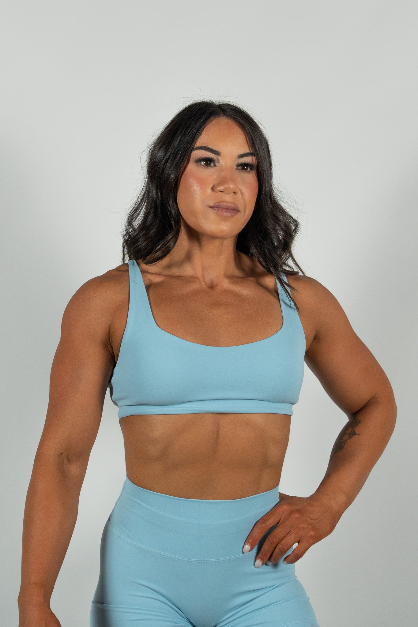 CTP “LYRA” SPORTS BRA IN ICE COVERTHEPUMP