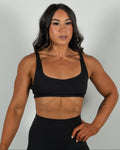 CTP “LYRA” SPORTS BRA IN RAVEN COVERTHEPUMP