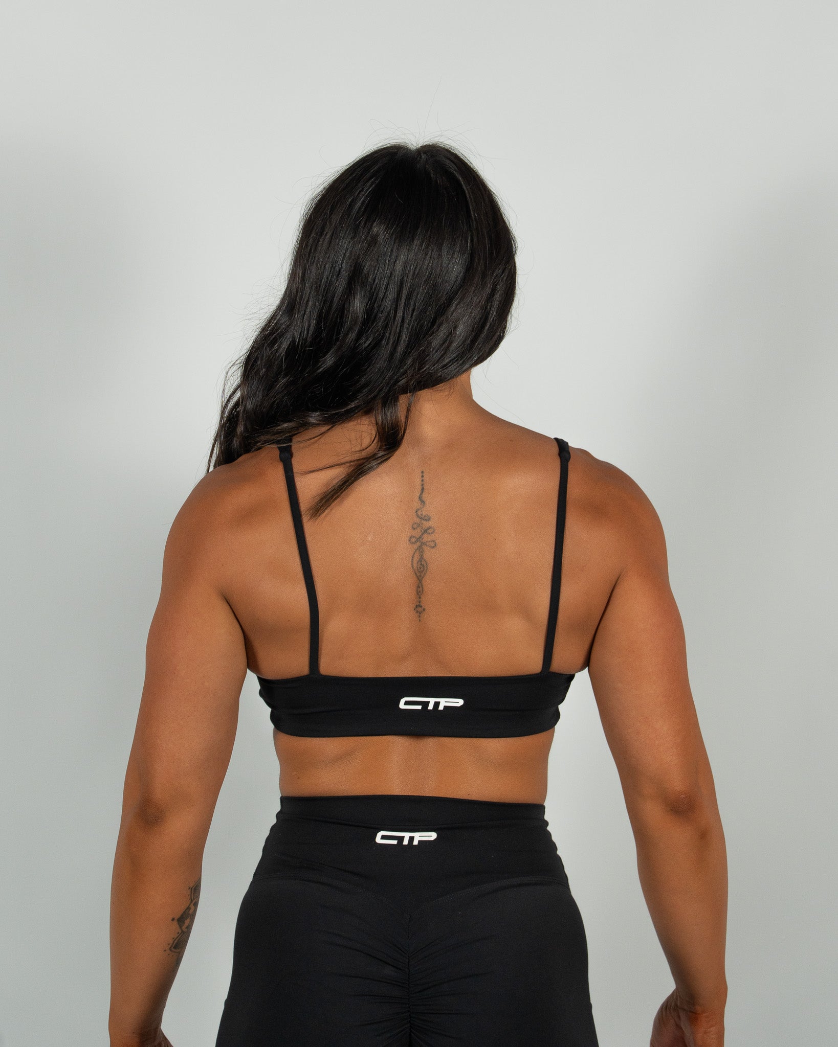 CTP “LYRA” SPORTS BRA IN RAVEN COVERTHEPUMP