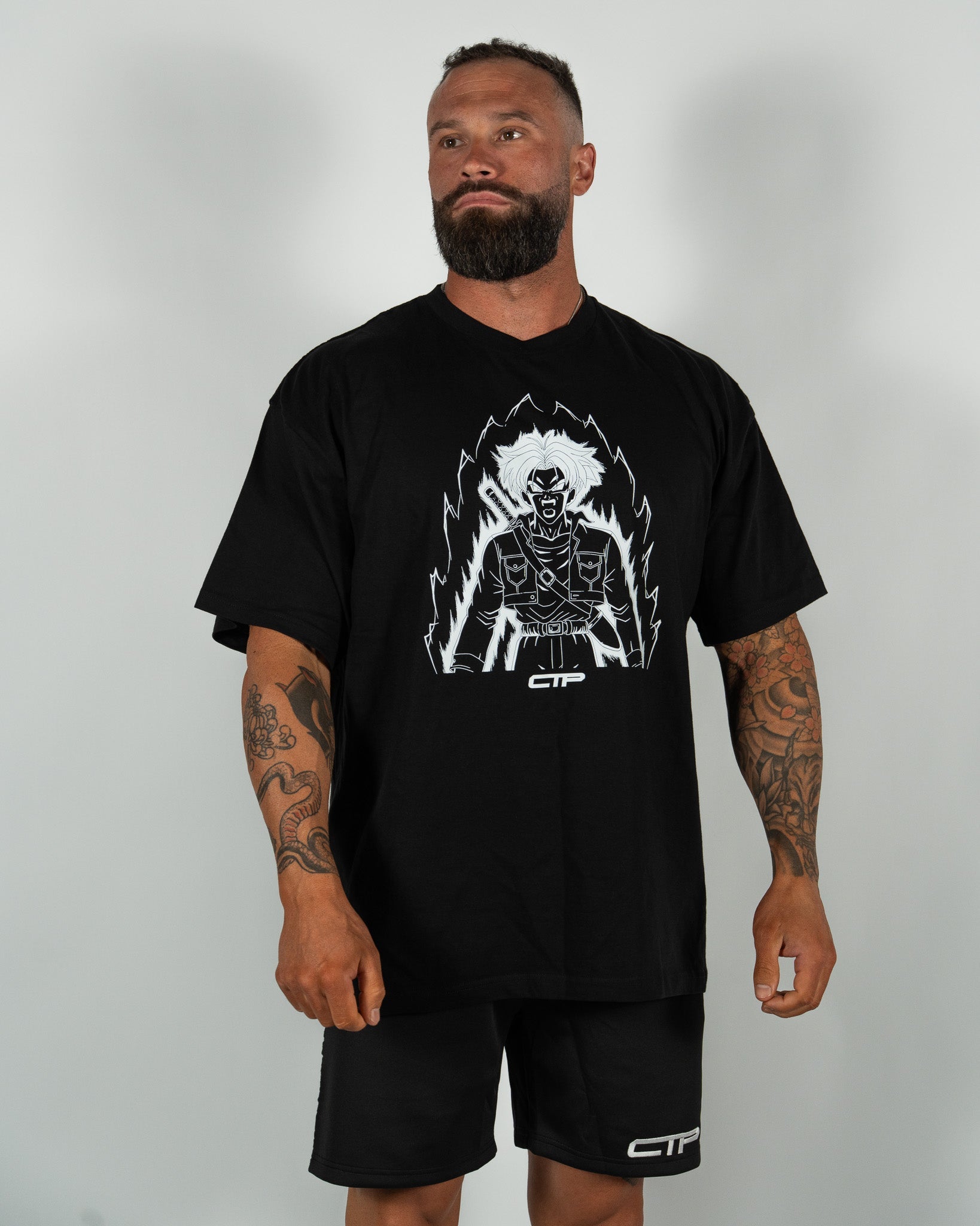 CTP x DBZ: TRUNKS – Rage Oversized Tee COVERTHEPUMP