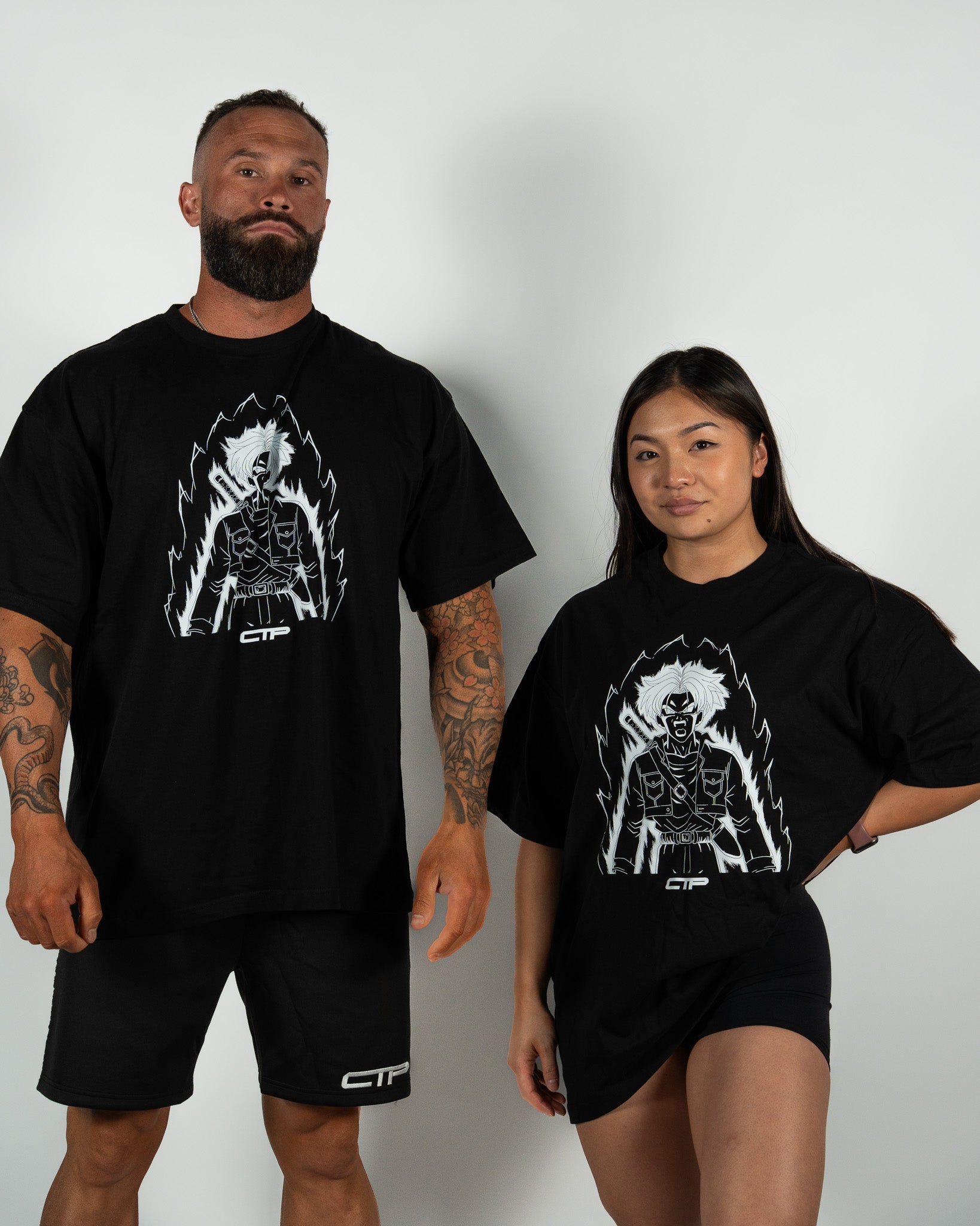 CTP x DBZ: TRUNKS – Rage Oversized Tee COVERTHEPUMP