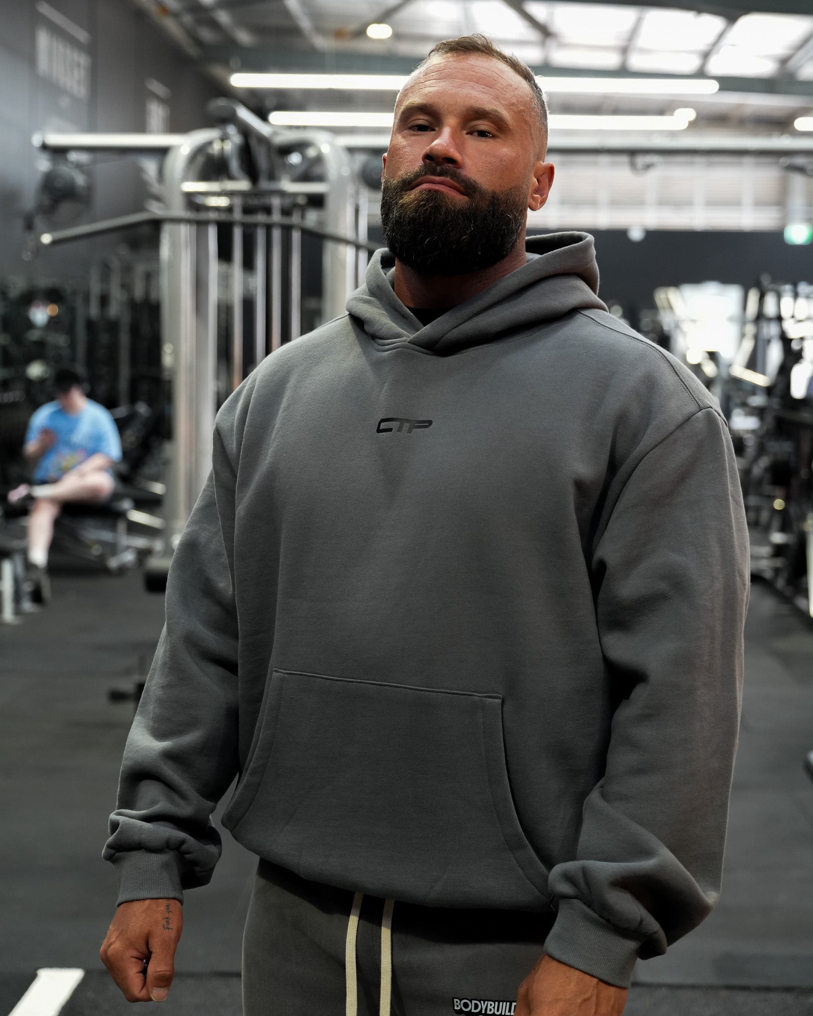 Bodybuilding Club Oversized Hoodie