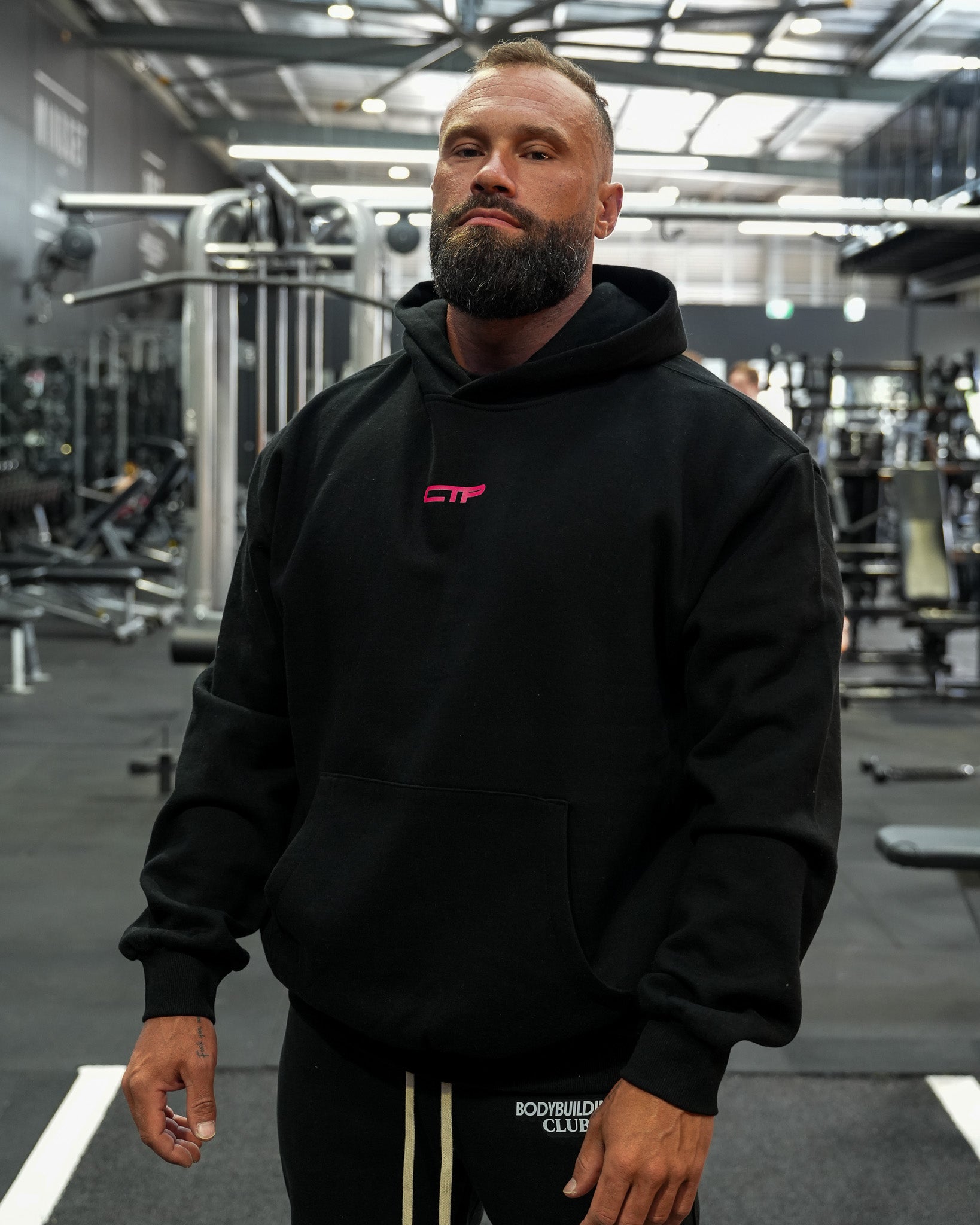 CoverThePump Bodybuilding Oversized Hoodie