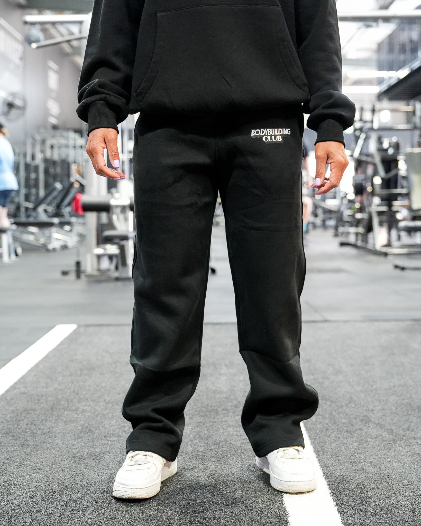 Bodybuilding Club Oversized Straight Leg Joggers