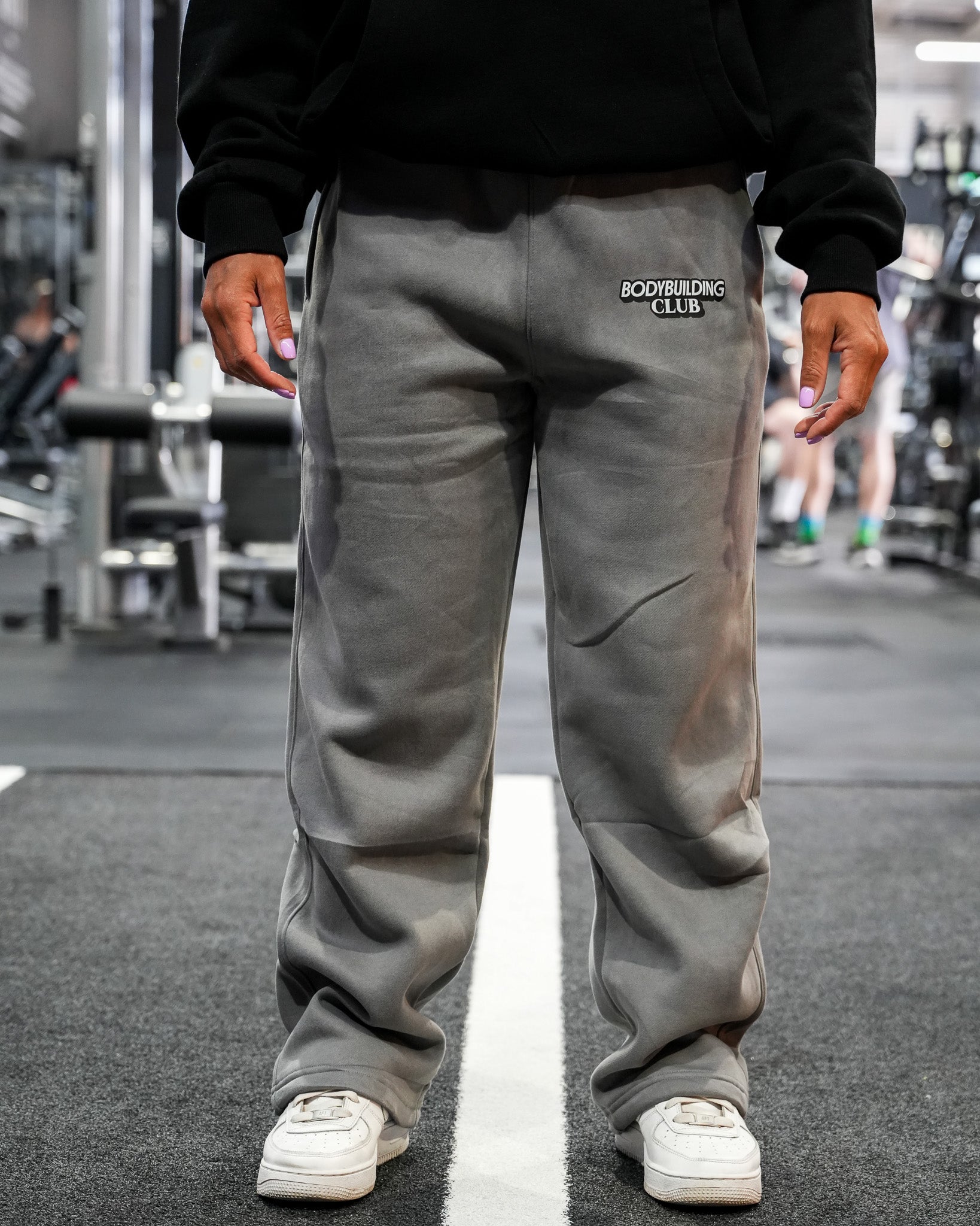 Bodybuilding Club Oversized Straight Leg Joggers