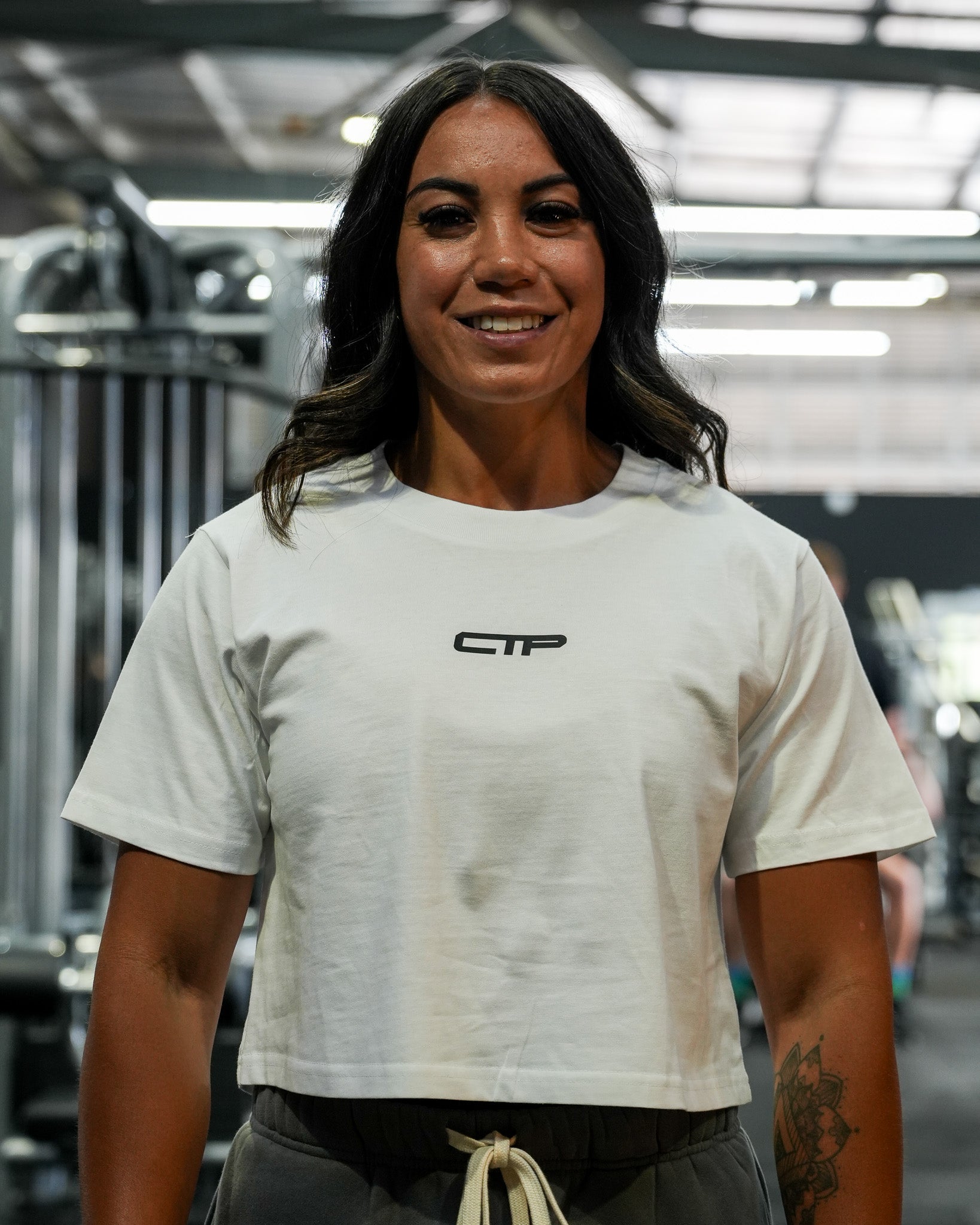 Bodybuilding Club Crop Tee