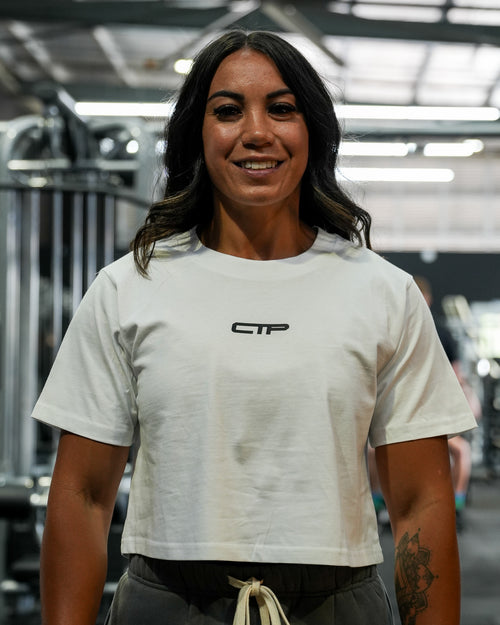 Bodybuilding Club Crop Tee