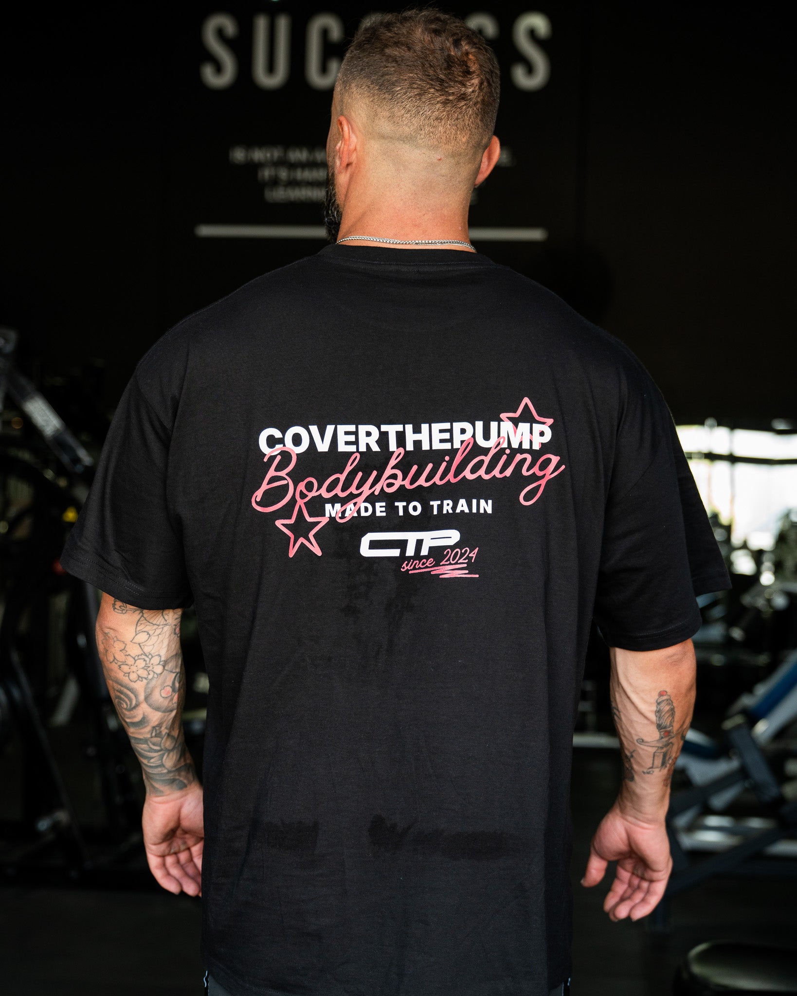 CoverThePump Bodybuilding Oversized T-Shirt