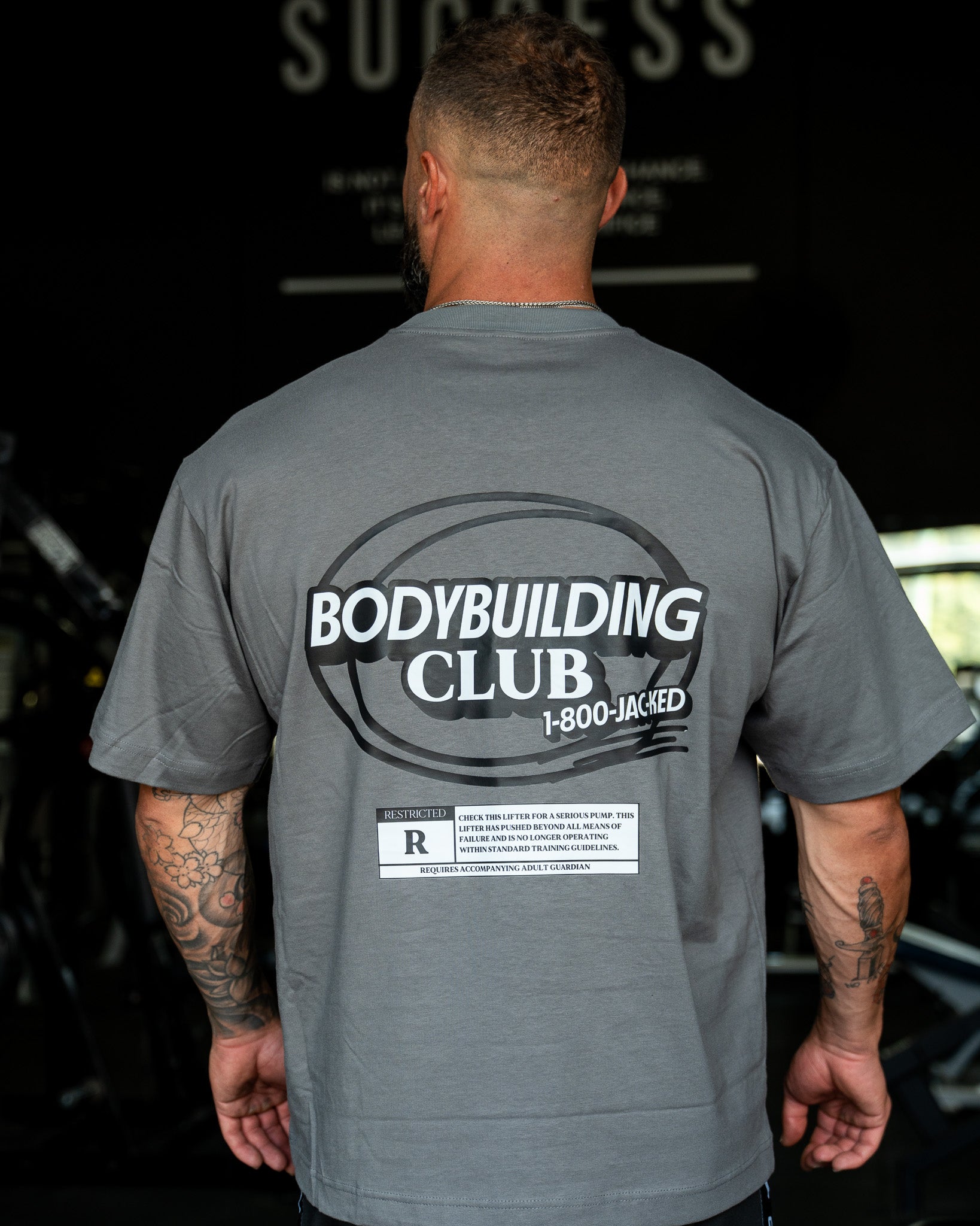Bodybuilding Club Oversized T-Shirt