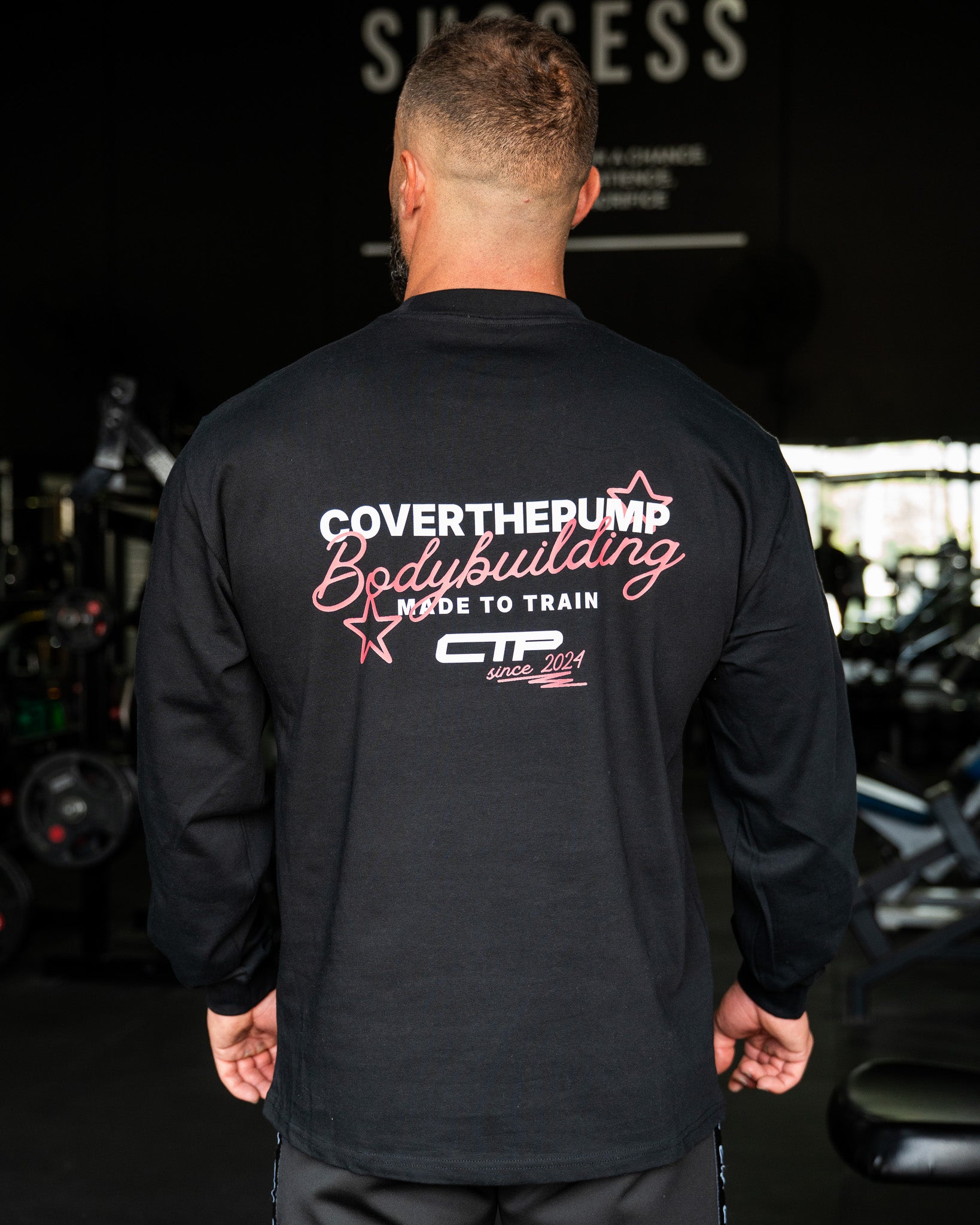 CoverThePump Bodybuilding Long Sleeve T-Shirt