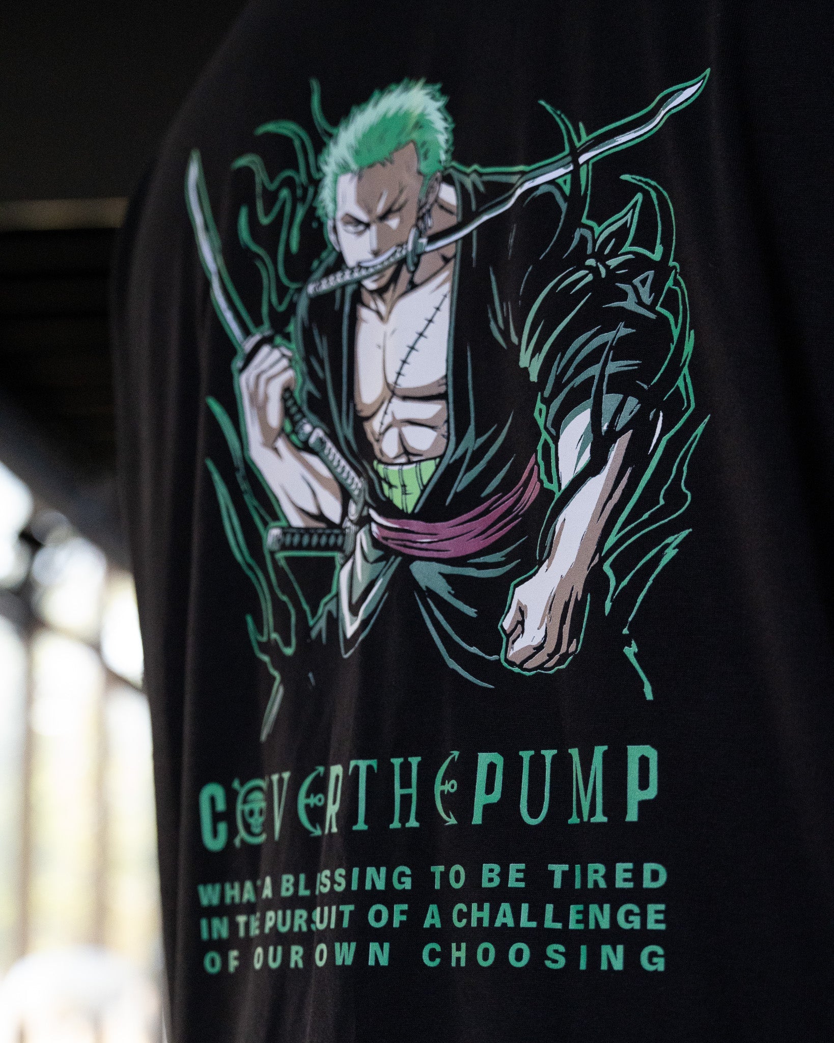 Zoro Oversized T-Shirt COVERTHEPUMP