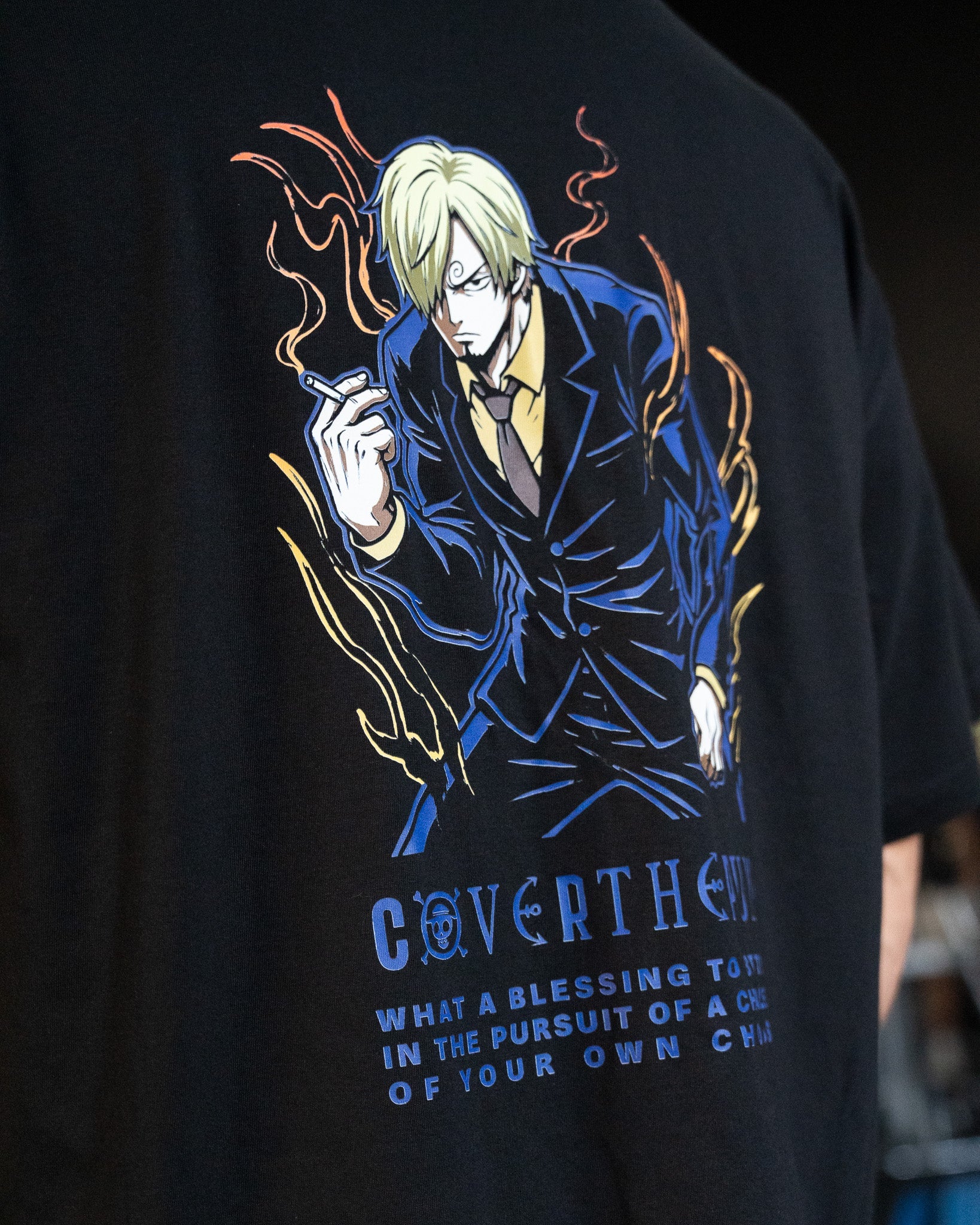 Sanji Oversized T-Shirt COVERTHEPUMP