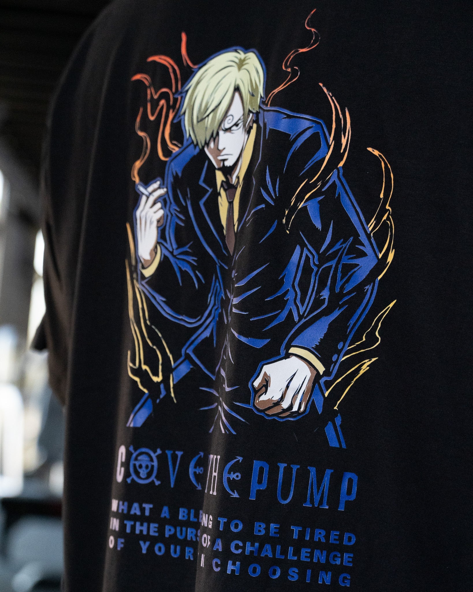 Sanji Oversized T-Shirt COVERTHEPUMP